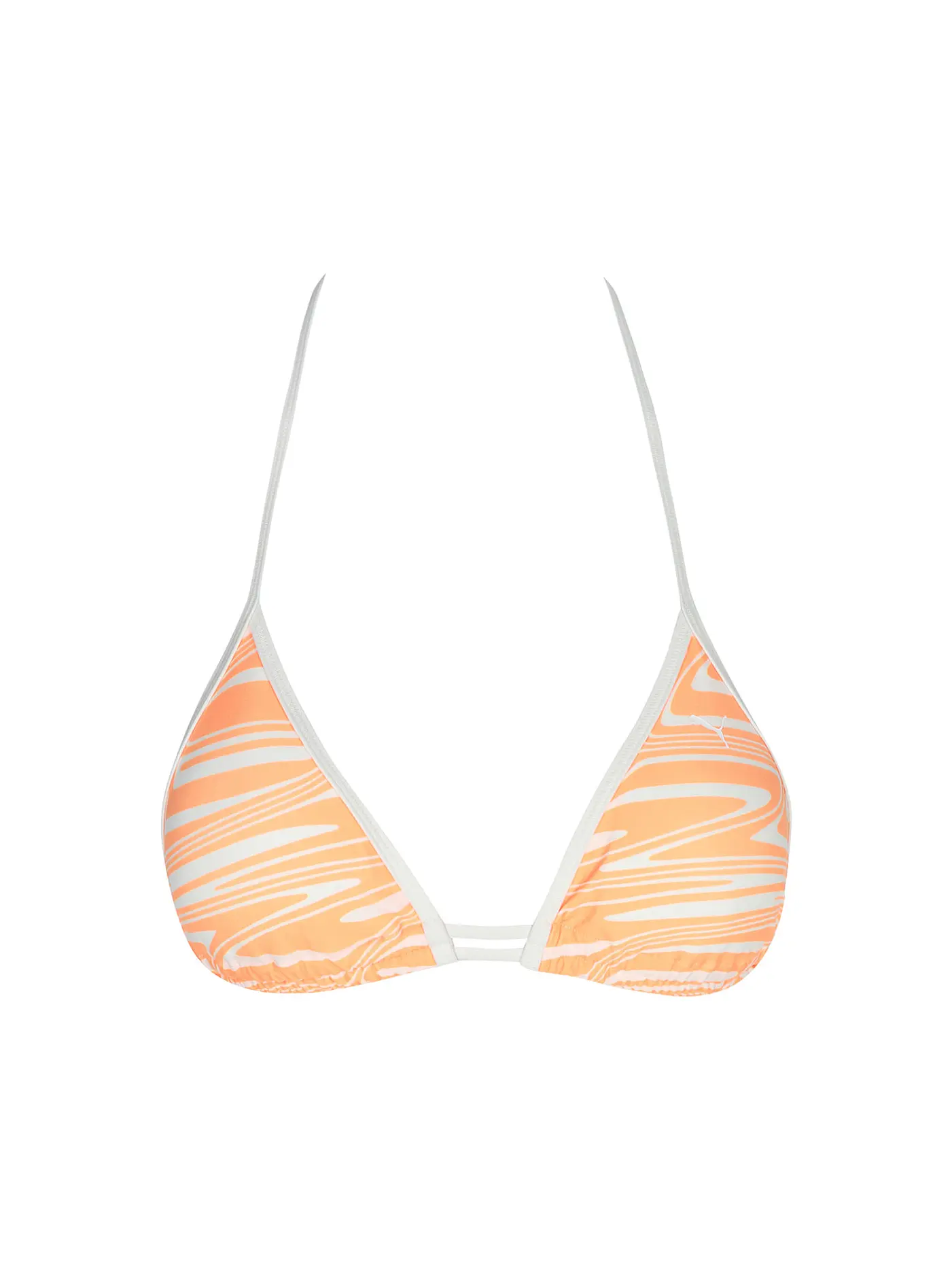 PUMA | Damen Bikinioberteil Printed Triangle | orange